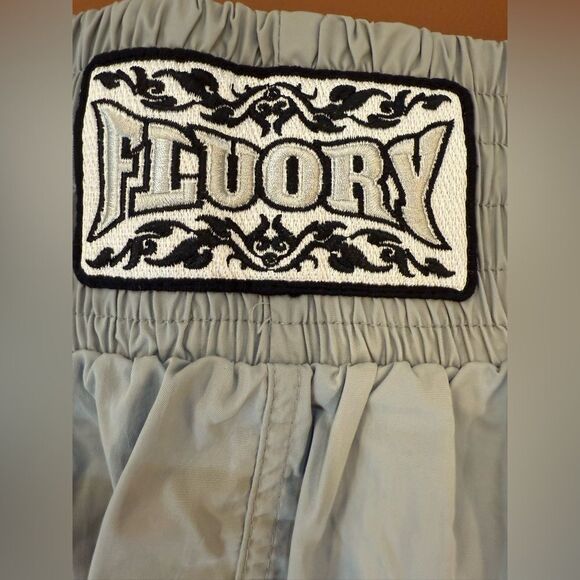 NWOT FLUORY MTSF88A MUAY THAI BOXING SHORTS UNISEX - Picture 4 of 7